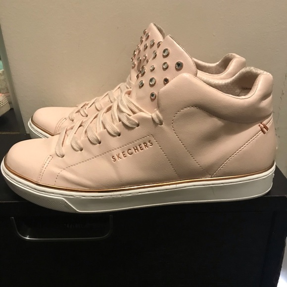 Skechers rose gold rhinestone sneaker - Picture 4 of 5